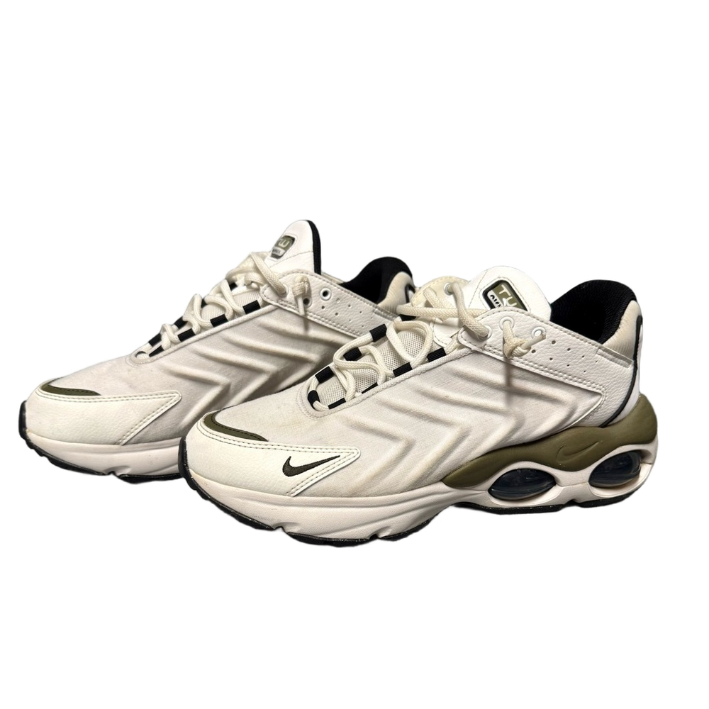 Nike Air Max TW White and Olive Men's Sneakers